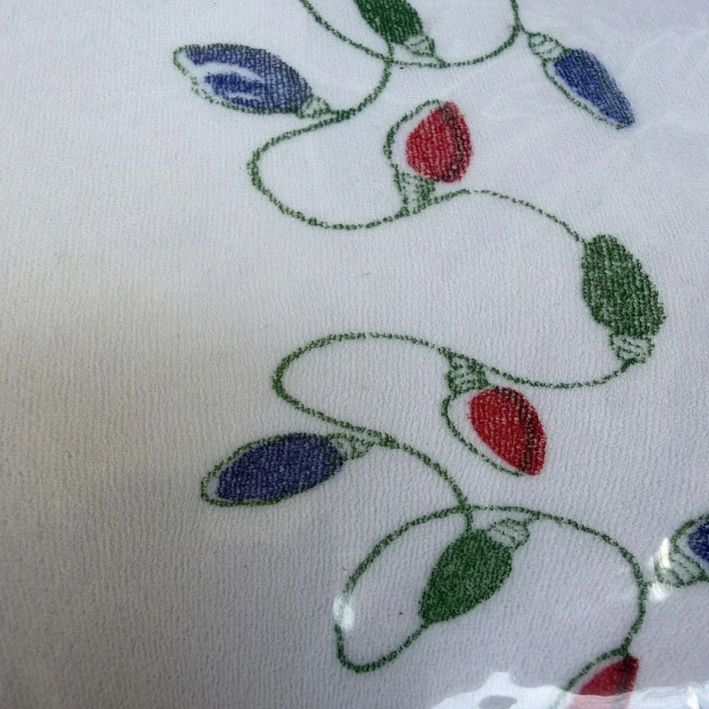 Vintage Holiday Pantyhose Lot of 2 Christmas Bows Lights Nylon OSFA NOS